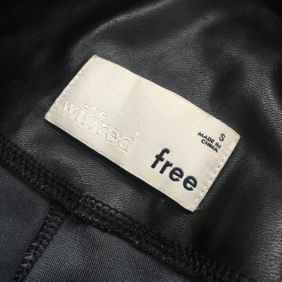 Aritzia Wilfred Free Black Daria Pant S - Picture 6 of 7